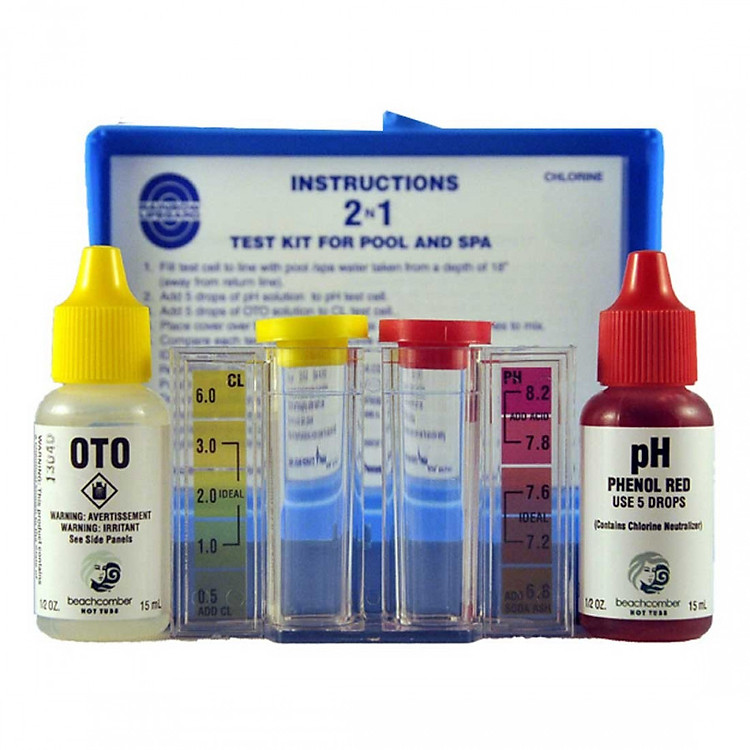 Bộ test thử nước bể bơi Midas - Đưcs