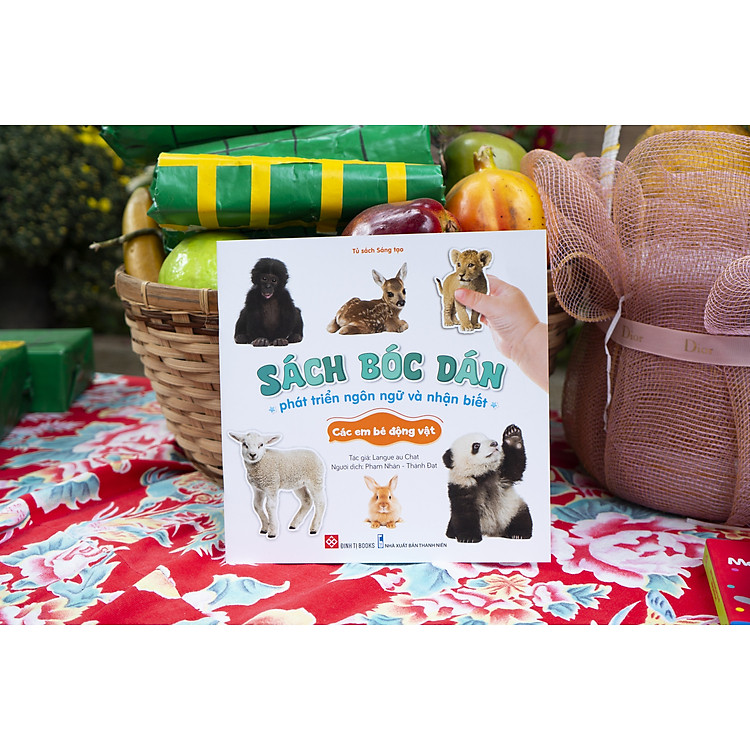 Bóc Dán Phát Triển Ngôn Ngữ Và Nhận Biết – Em Bé Động Vật
