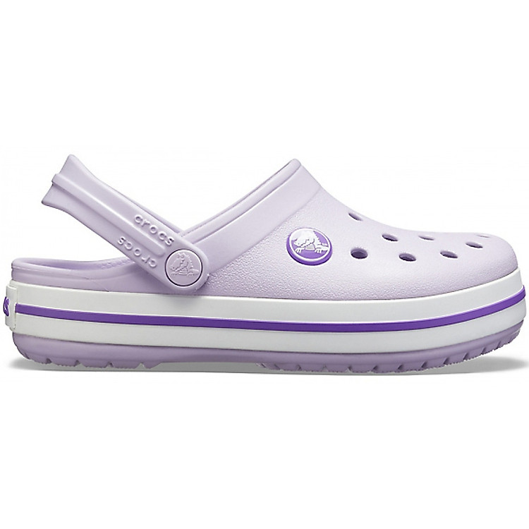 Giày lười Crocs Crocband Clog trẻ em 204537 - Tím - C11