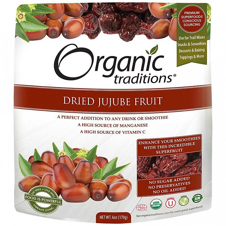 Táo đỏ hữu cơ Organic Tradition 170g