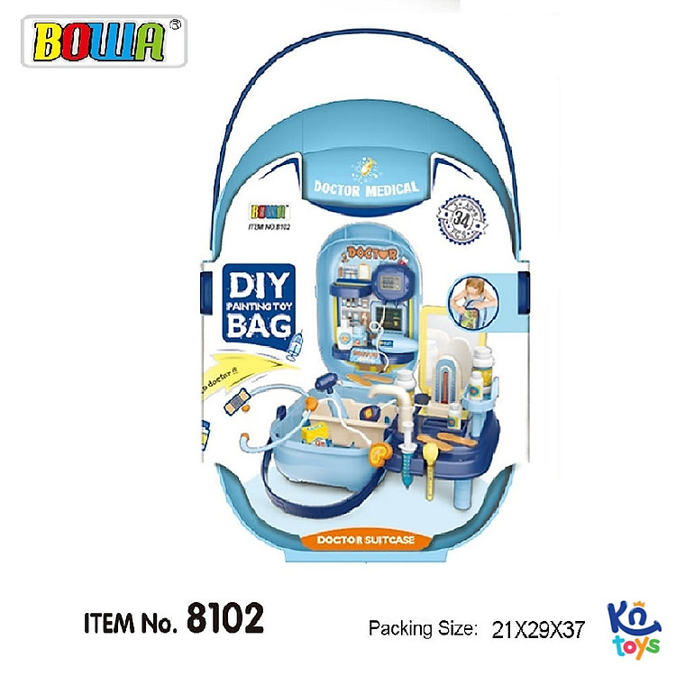 Bộ bác sĩ BOWA 8102 - 34 chi tiết Chính hãng Ưu đãi - Hình ảnh 2