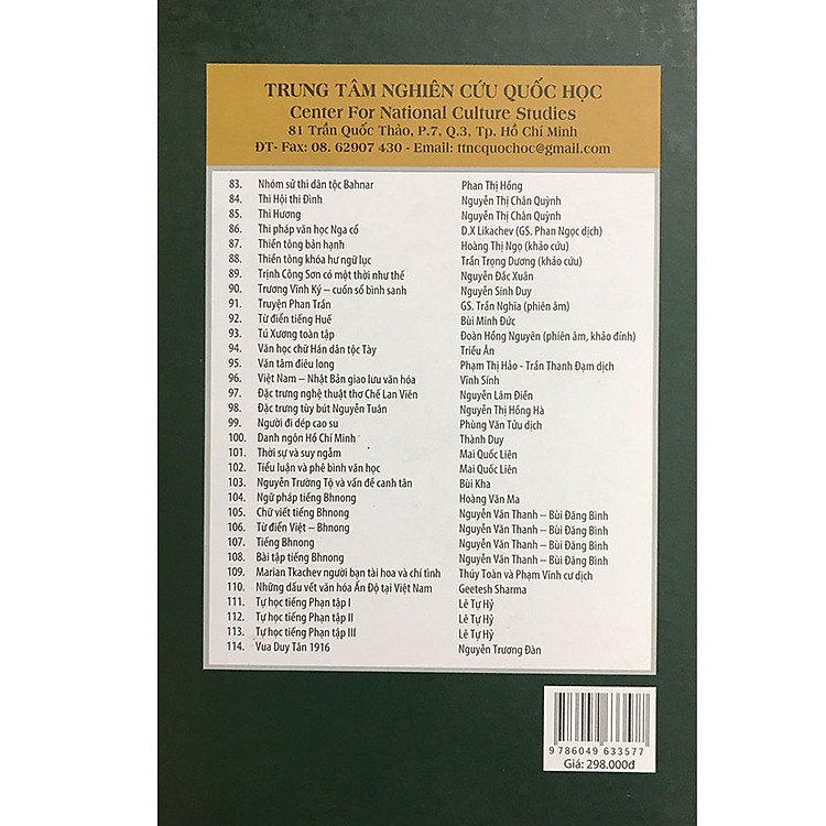 Tiếng Việt Lịch Sử - Một Tham Chiếu Hồi Quan - Ảnh 2