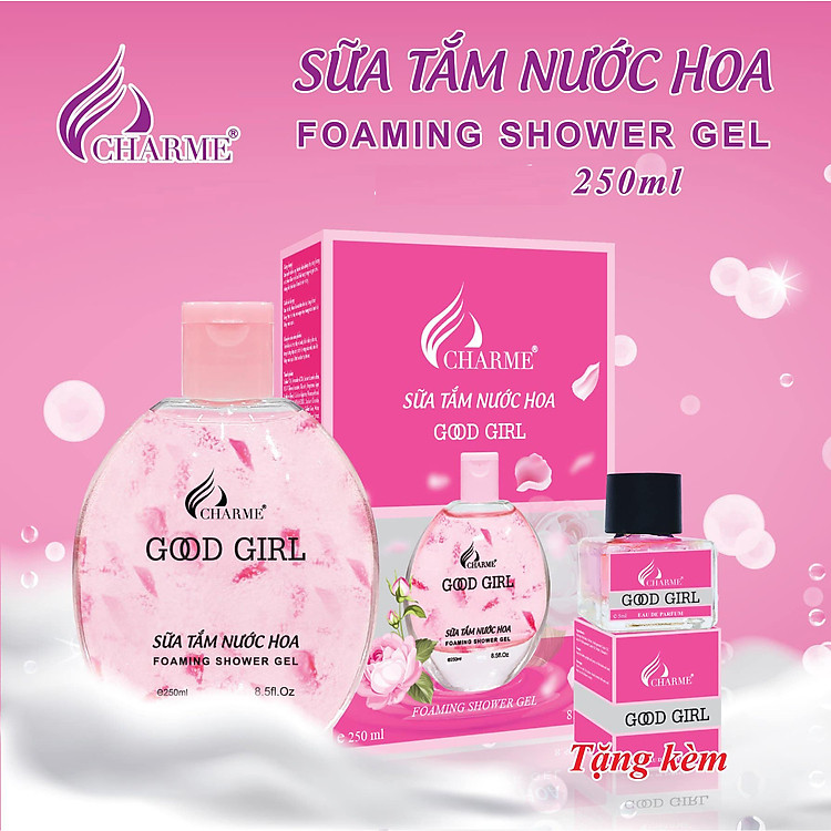 Sữa tắm hương nước hoa Charme Good Girl 250ml
