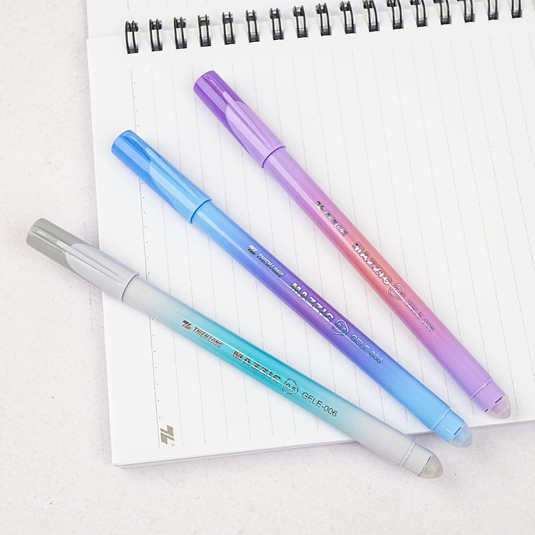 Bộ Bút Gel Xóa Được Mazzic Thiên Long GELE-006-KM (5 chiếc) - Ảnh 2