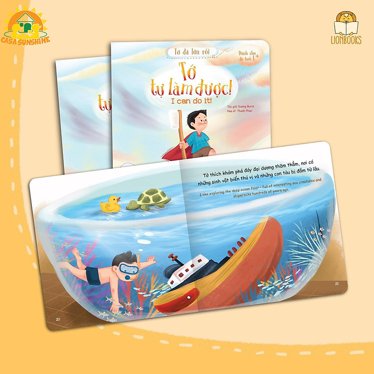 TỚ ĐÃ LỚN RỒI - KĨ NĂNG giúp con phát triển toàn diện - Ảnh 7