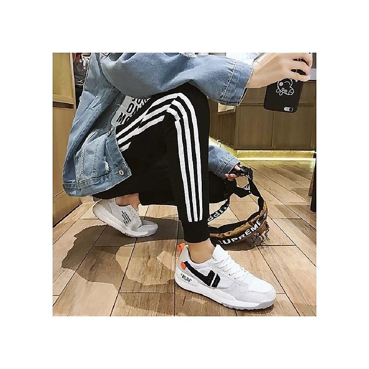 Quần jogger 3 sọc bo nam nữ bigsize