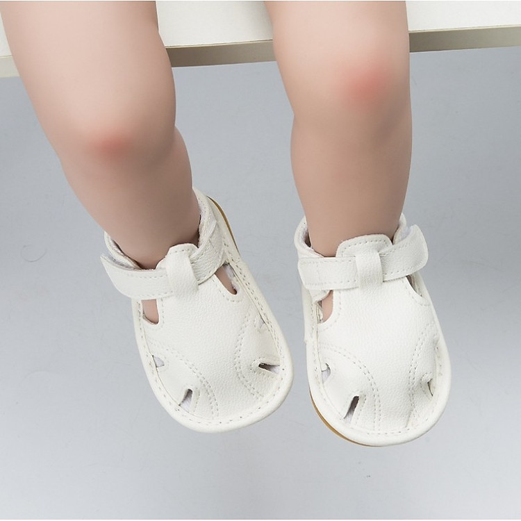 Giày sandal trắng tập đi cao cấp G114