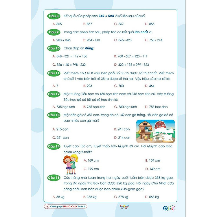 Chinh Phục Nâng Cao Toán Lớp 2 - Cánh Diều - Ảnh 4