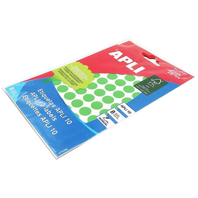 Nhãn Dán Xanh Lá (10 miếng) - Ảnh 3