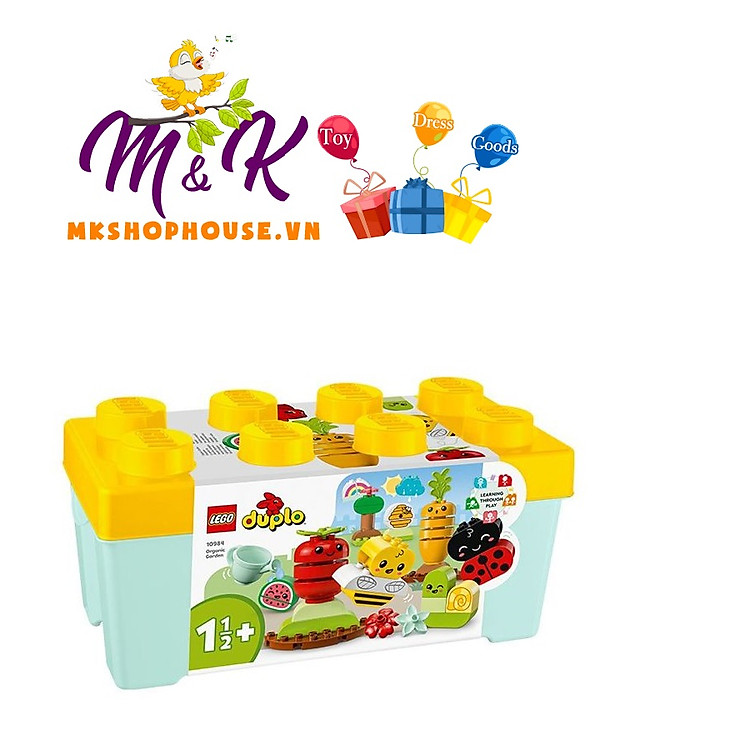 Tìm mua tại Avakids: LEGO Duplo 10984 Thùng Gạch Khu Vườn - Ngập tràn khuyến mãi