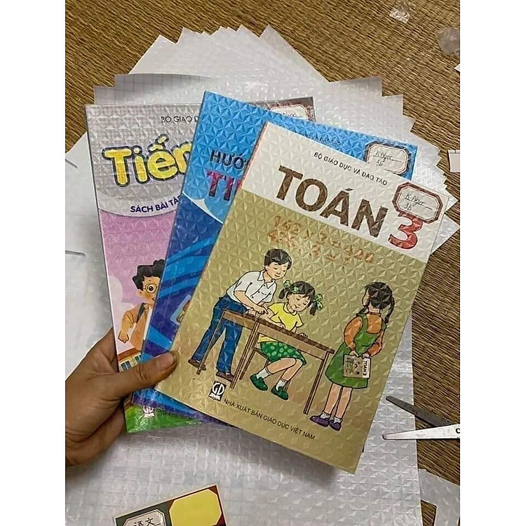 Decal Giấy Bọc Sách Vở (10 tờ) – Tiểu 25×34