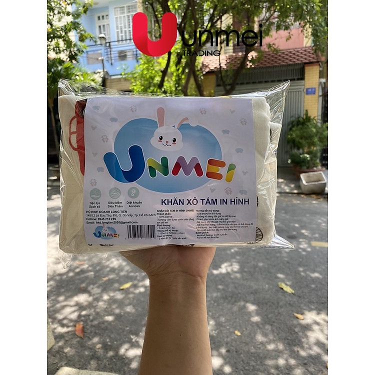 Mua Khăn Tắm Chăn Đắp Sợi Tre UNMEI Chính hãng Giá rẻ - Hình ảnh 4