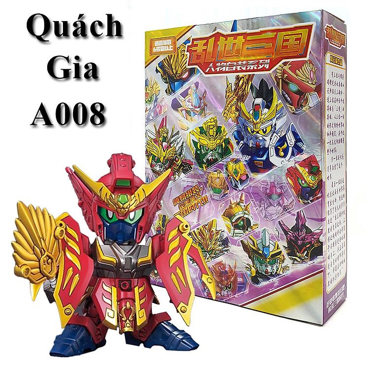 Đồ Chơi Lắp Ráp Gundam A008 Quách Gia Lắp Ghép