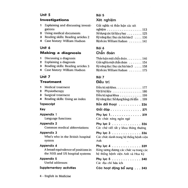 Tiếng Anh Trong Y Khoa - English In Medicine - Ảnh 7