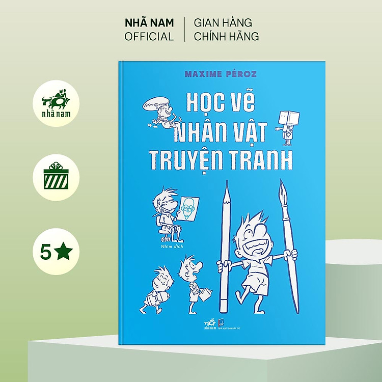 Học Vẽ Nhân Vật Truyện Tranh (Maxime Péroz)