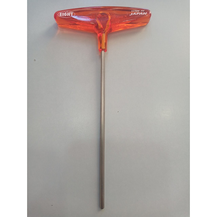 Lục giác chữ T đầu bằng size 3mm 018-3H Eight Nhật Bản
