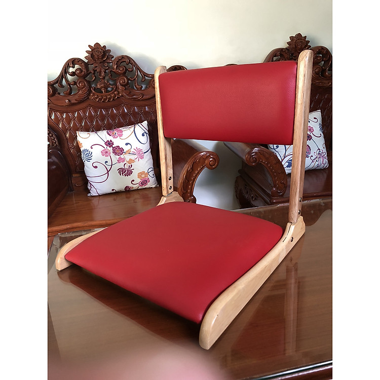 GHẾ GỖ NGỒI BỆT GẤP GỌN PISU