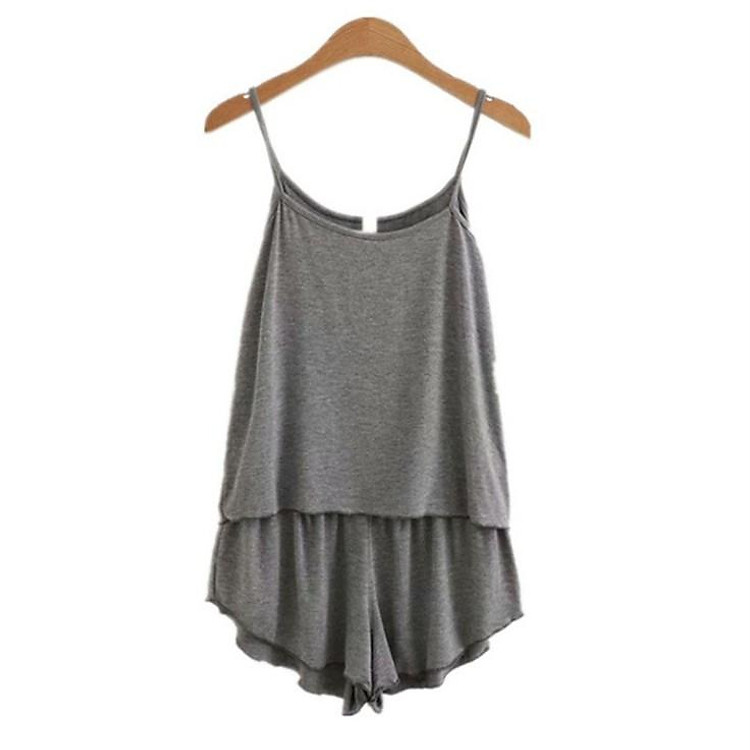 Đồ Ngủ Thun 2 Dây Quần Cộc Nữ HISEXY Co Dãn 4 Chiều Đủ Size Dưới 65Kg
