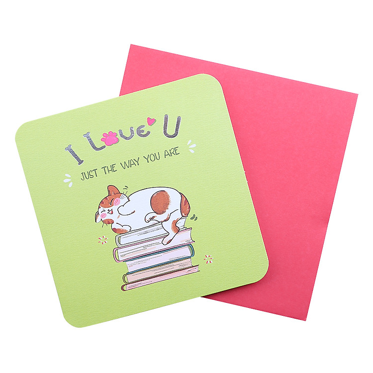 Thiệp Tình Yêu Maisen I Love You