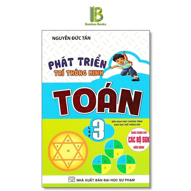 Sách - Phát Triển Trí Thông Minh Toán Lớp 3 - Dùng Chung Cho Các Bộ SGK Hiện Hành - Nguyễn Đức Tấn - Hồng Ân