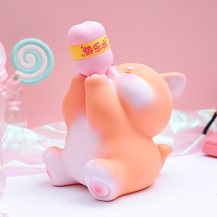 Ống Tiết Kiệm Chó Corgi Uống Nước - Ảnh 4