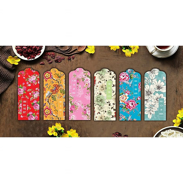50 Bao lì xì hoa Tết MS 3