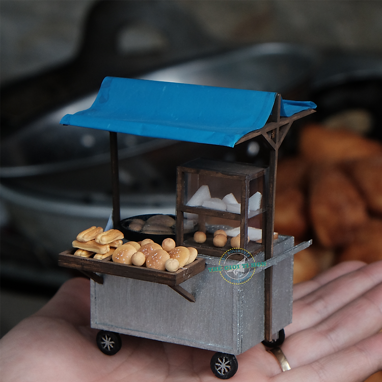 Mua Mô hình DIY Sài Gòn - Xe bánh tiêu Chính hãng Tiết kiệm - Hình ảnh 2