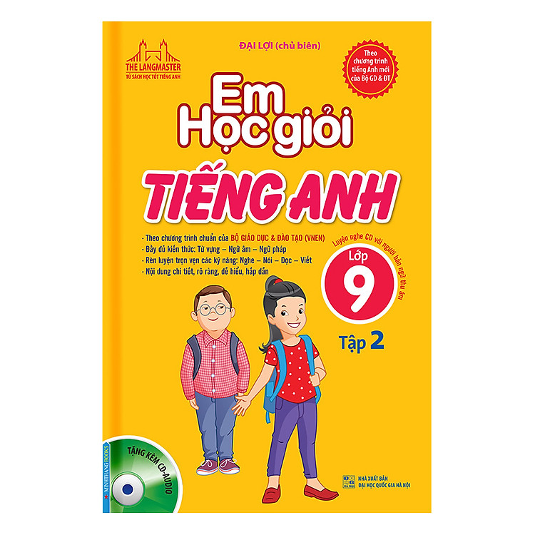 Sách Em Học Giỏi Tiếng Anh Lớp 9 (Tập 2) - Kèm Đĩa CD
