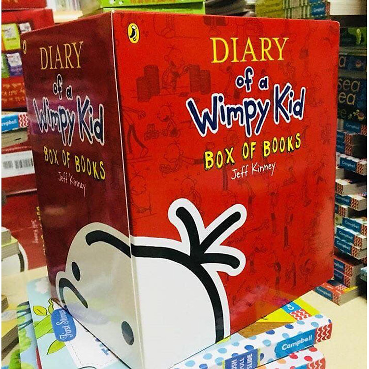 Truyện Thiếu Nhi Tiếng Anh - Diary of a Wimpy Kid Collection - Ảnh 2