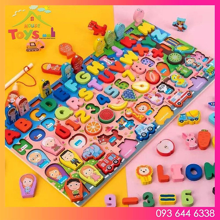 Mua tại MyKingdom: Đồ chơi câu cá gỗ 6in1 cho bé - Ngập tràn khuyến mãi