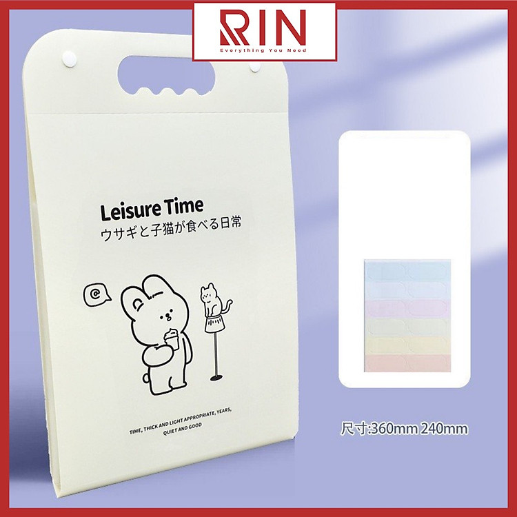 File đựng tài liệu A4 đứng 13 ngăn lưu trữ