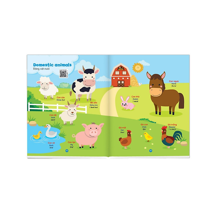Bé Học Tiếng Anh Qua Hình Ảnh (Song Ngữ Việt Anh, Có Phiên Âm) - Ảnh 7