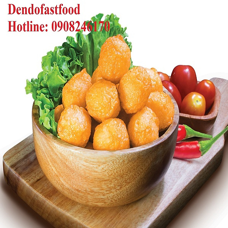 Tôm Viên Gói 1kg 160 Viên - Thương Hiệu Đen Đỏ