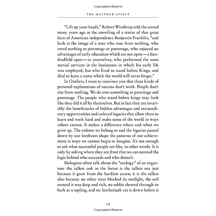 Outliers - The Story Of Success - Ảnh 5