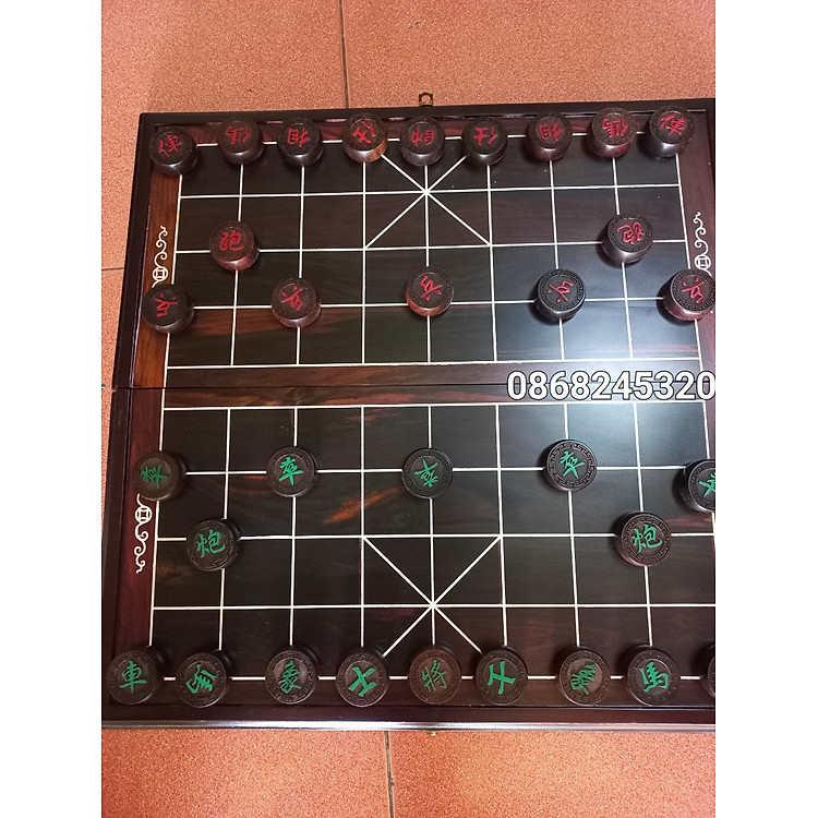 Mua tại Tiki: Mua Bộ bàn cờ tướng gỗ trắc 60x60cm Chính hãng Tiết kiệm