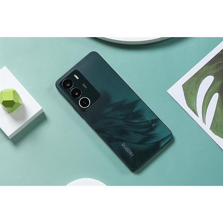 Điện thoại Realme P3 Lite ( 4GB/128GB) - Hàng Chính hãng - Xanh Rừng Thông