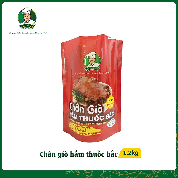 Chân giò hầm Thuốc Bắc 1.2 kg - Ông già IKA