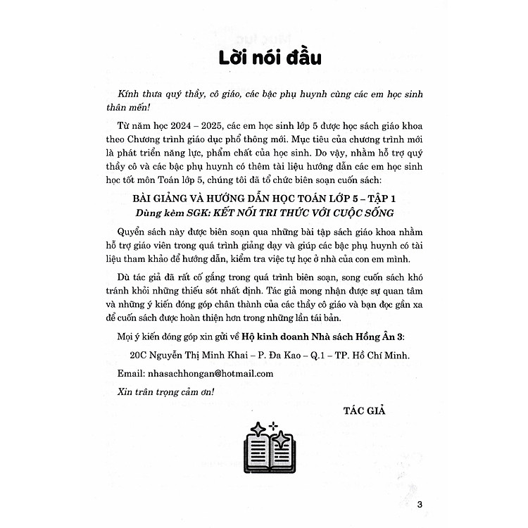 Bài Giảng Và Hướng Dẫn Học Toán Lớp 5 - Tập 1 (Dùng Kèm SGK Kết Nối Tri Thức Với Cuộc Sống) - Ảnh 6