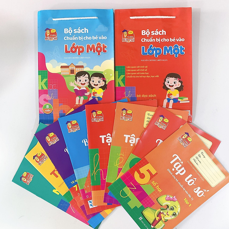 Chuẩn Bị Cho Bé Vào Lớp Một (Túi 8 Cuốn) - Ảnh 5