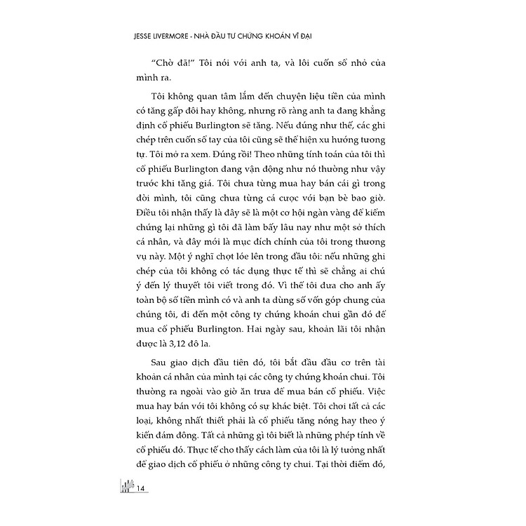 Jesse Livermore - Nhà Đầu Tư Chứng Khoán Vĩ Đại - Ảnh 6