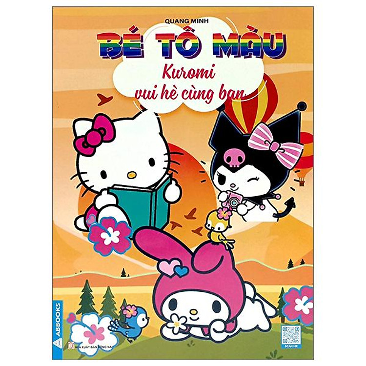 Bé Tô Màu - Chủ Đề Kuromi - Ảnh 4