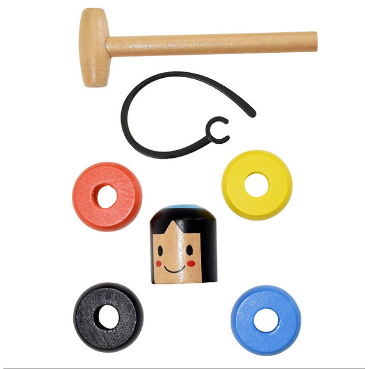 Trò chơi đập gỗ Nhật Bản cho bé Chính hãng Giá tốt - Hình ảnh 5