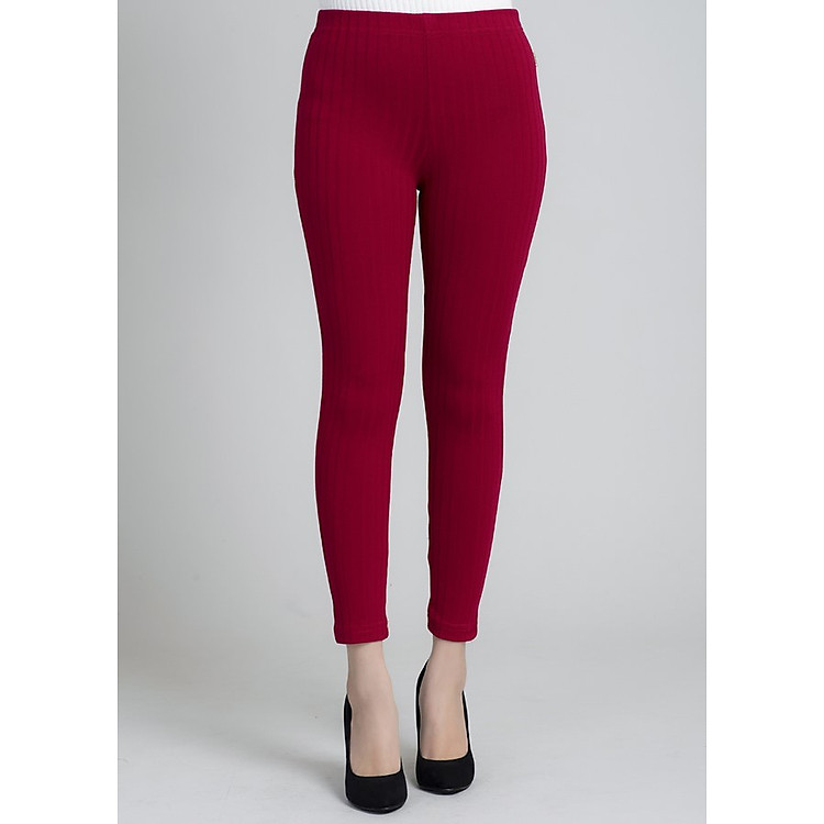 Quần Legging Nữ Len Lamer L64L17T063-P2424 - Đỏ