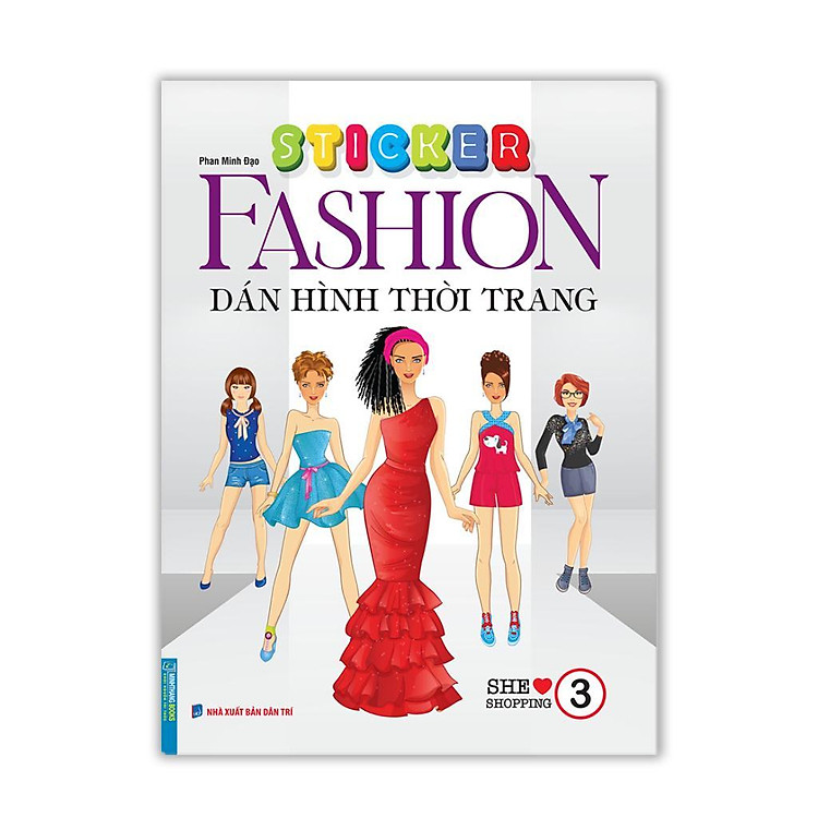 Mua tại Newshop: Sticker Fashion Dán Hình Thời Trang - Tập 3