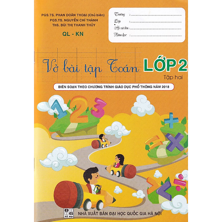 Vở Bài Tập Toán Lớp 2 Tập 2 – Kết Nối (Biên Soạn Theo CT GDPT 2018)