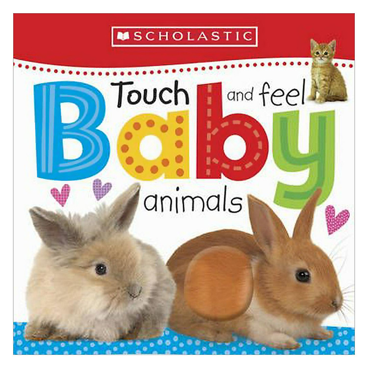 Sách Touch And Feel Baby Animals