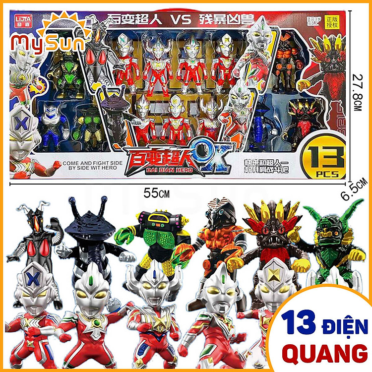 Mua tại MyKingdom: Mô hình Ultraman Tiga và quái vật MySun - Ngập tràn khuyến mãi