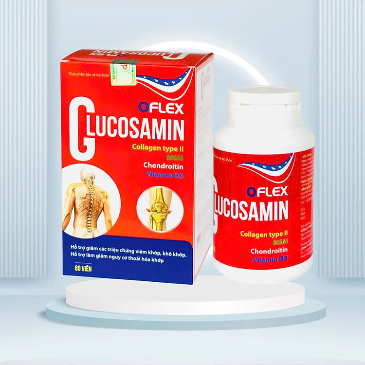 Viên uống Glucosamine oflex ND, hộp 60 viên, hỗ trợ xương khớp