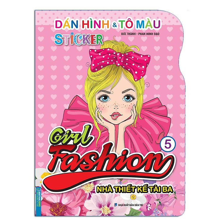 Dán Hình & Tô Màu Sticker Girl Fashion Nhà Thiết Kế Tài Ba – Tập 5