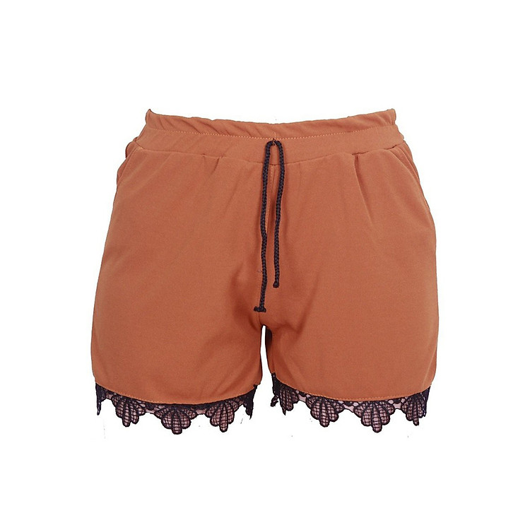 Quần Short Nữ Ren Chân